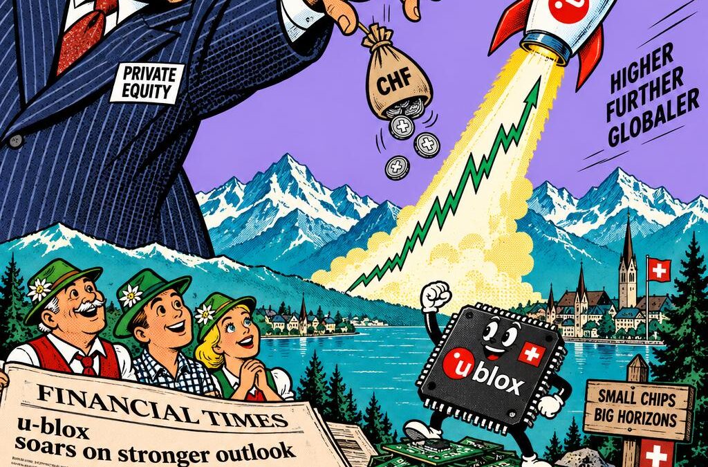 Advent lancia l'offerta per U-blox: un premio del 53% che si colloca sotto la chiusura di venerdì