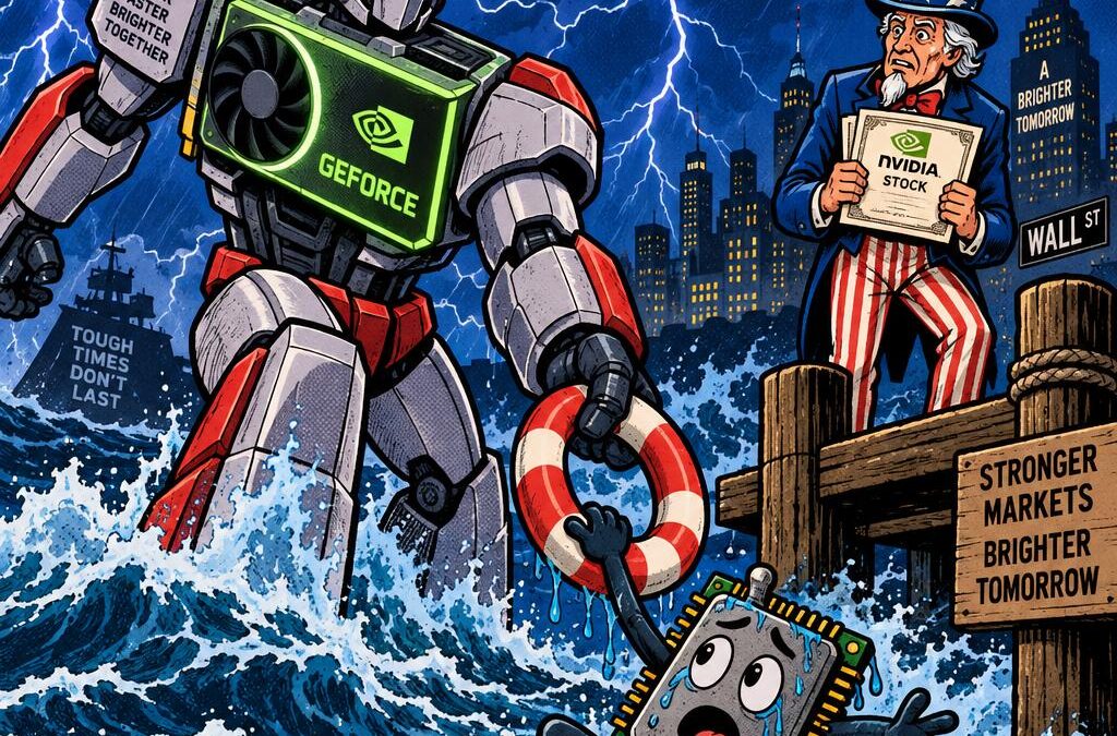 La scommessa da 5 miliardi di dollari di Nvidia su Intel: un'ancora di salvezza pagata come una rinascita