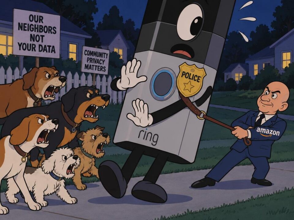 Ring ha ucciso l'accordo con Flock. Le telecamere non sono andate da nessuna parte.