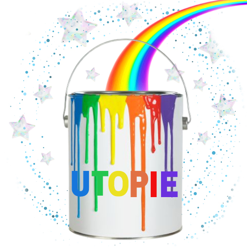 logo di utopie in barattolo
